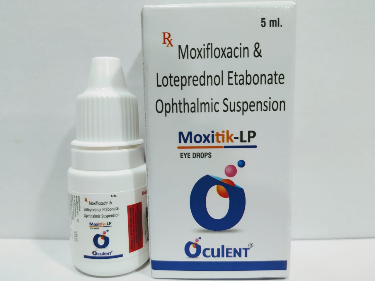 Moxitik-LP | Moxifloxacin HCl 0.5% + Loteprednol Etabonate 0.5%